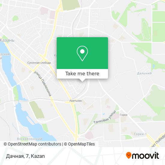 Дачная, 7 map