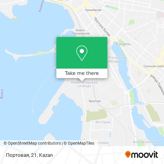 Портовая, 21 map