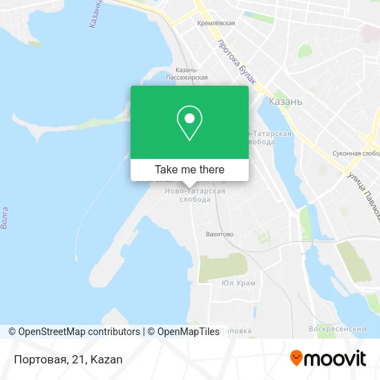 Портовая, 21 map