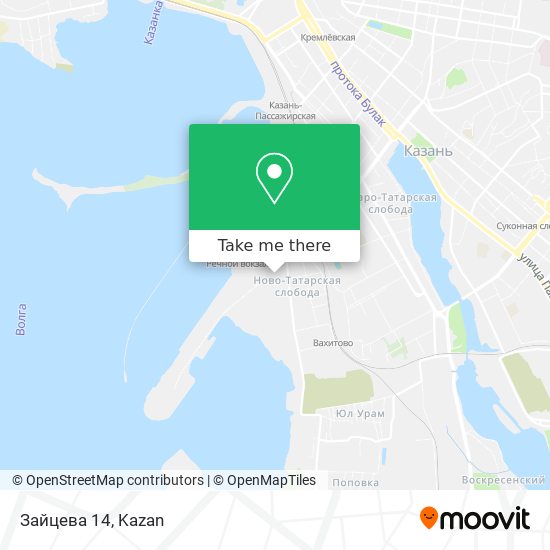 Зайцева 14 map