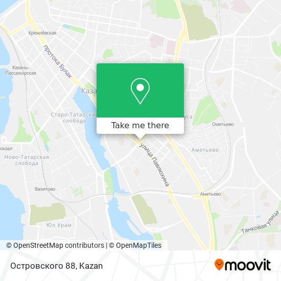 Островского 88 map
