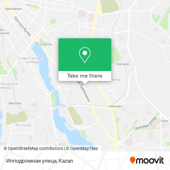 Ипподромная улица map
