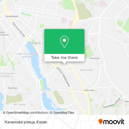 Качалова улица map