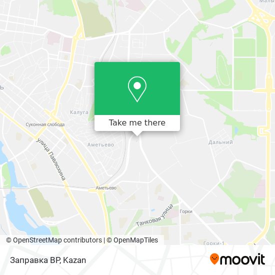 Заправка BP map