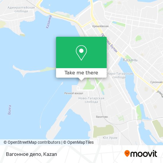 Вагонное депо map