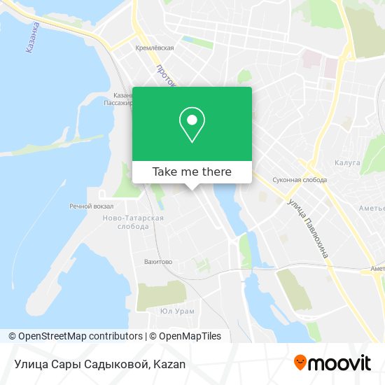 Улица Сары Садыковой map