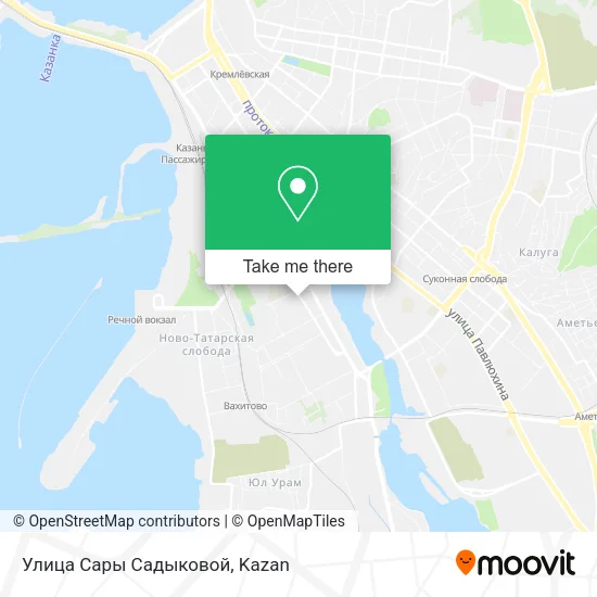 Улица Сары Садыковой map