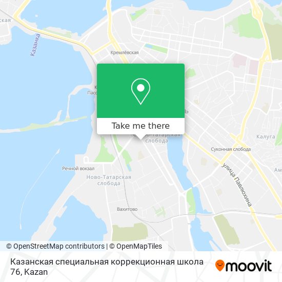 Казанская специальная коррекционная школа 76 map