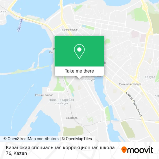 Казанская специальная коррекционная школа 76 map