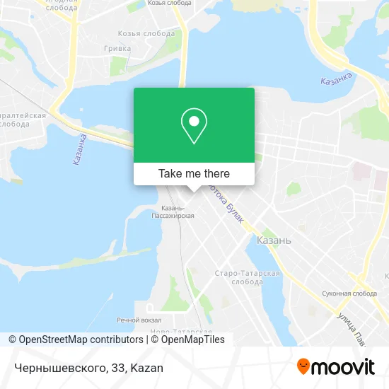 Чернышевского, 33 map