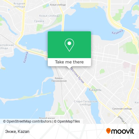 Энже map