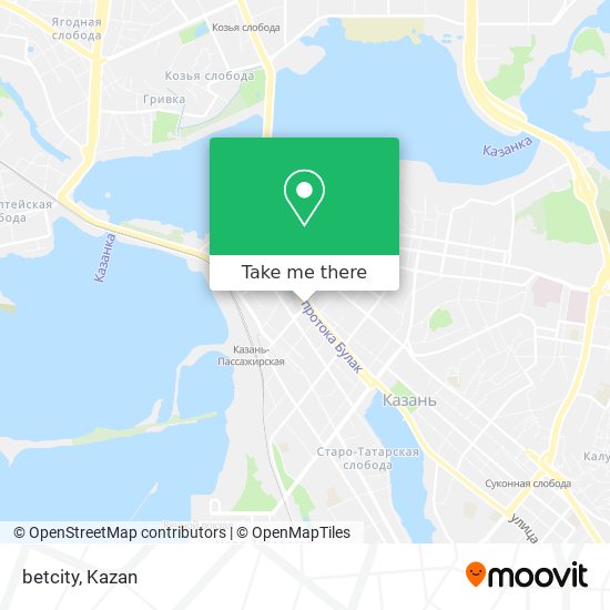 betcity map