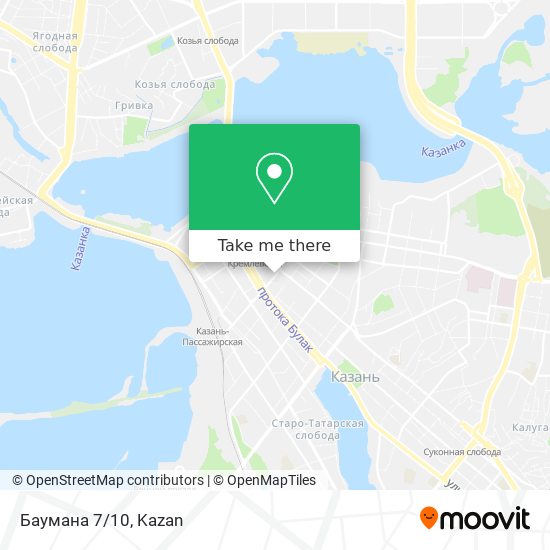 Баумана 7/10 map