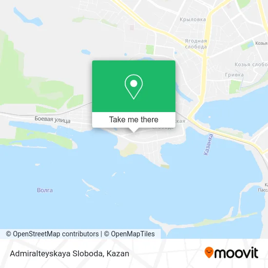 Admiralteyskaya Sloboda map