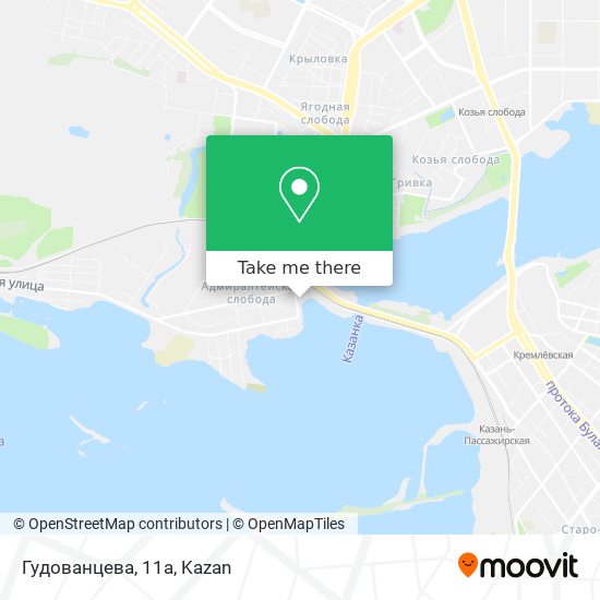 Гудованцева, 11а map