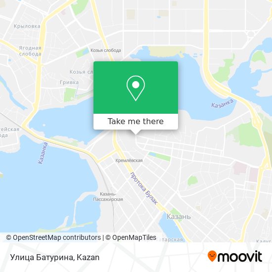 Улица Батурина map