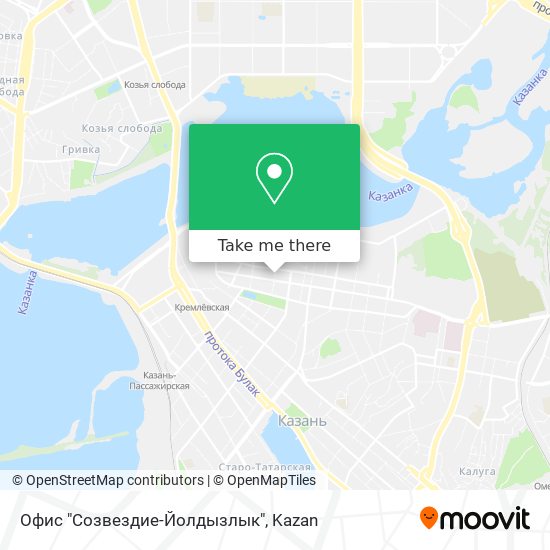 Офис "Созвездие-Йолдызлык" map