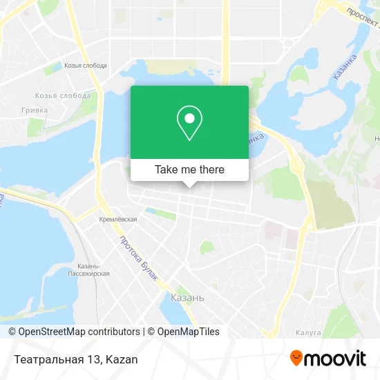 Театральная 13 map