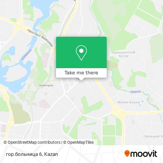 гор.больница 6 map