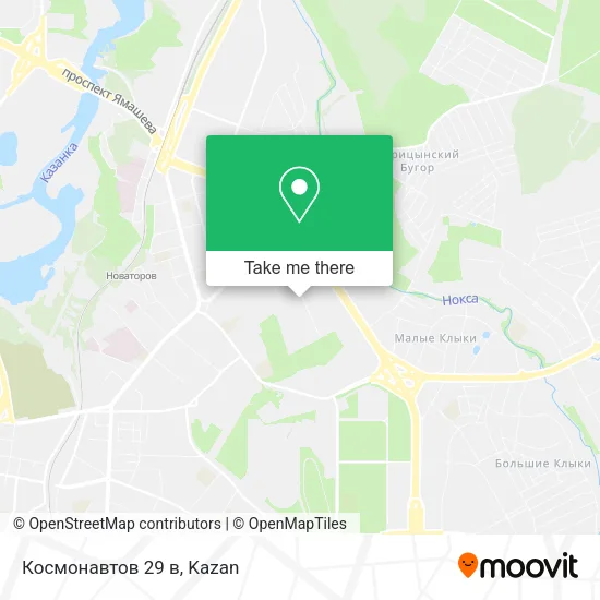 Космонавтов 29 в map