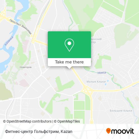 Фитнес-центр Гольфстрим map