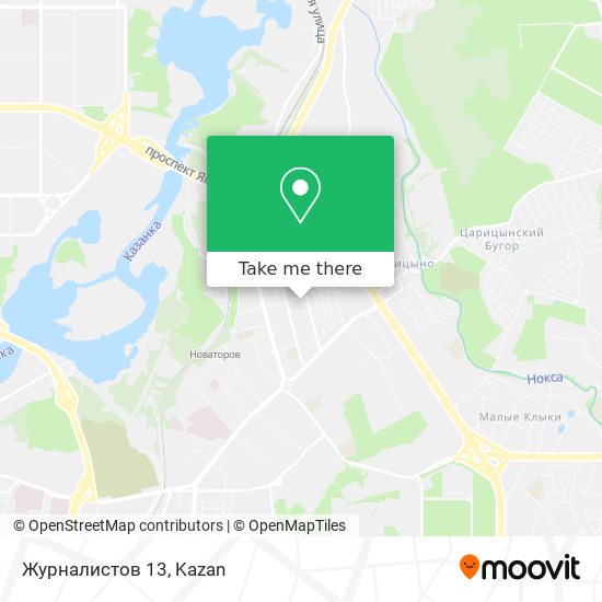 Журналистов 13 map