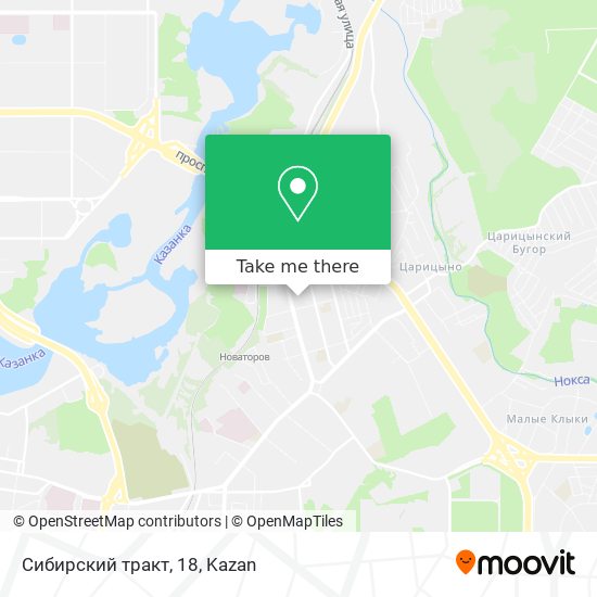 Сибирский тракт, 18 map