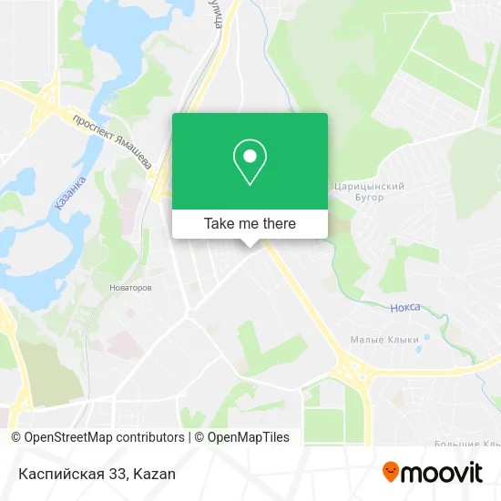Каспийская 33 map