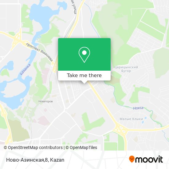 Ново-Азинская,8 map
