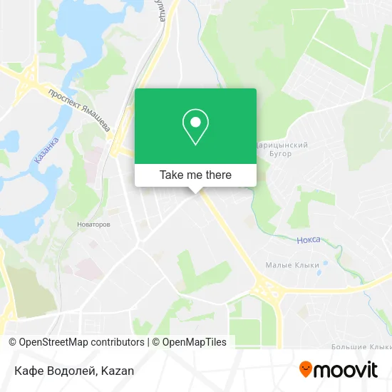 Кафе Водолей map