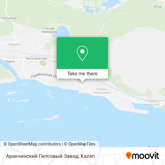 Аракчинский Гипсовый Завод map