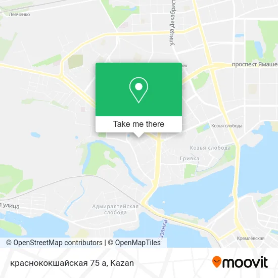 краснококшайская 75 а map