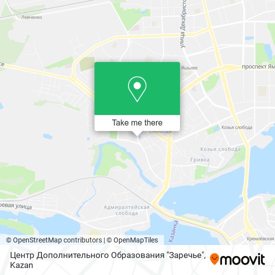 Центр Дополнительного Образования  "Заречье" map