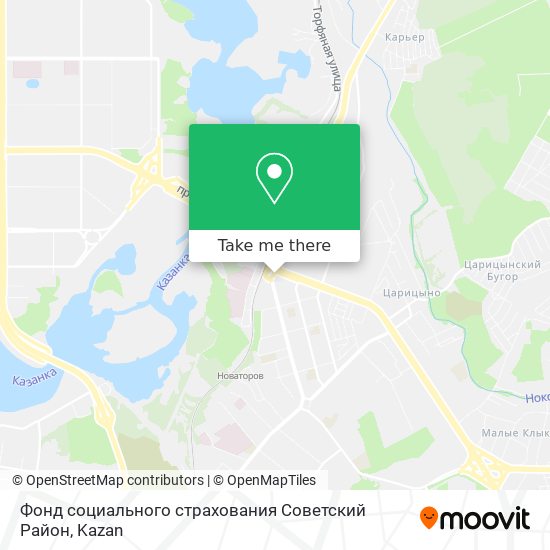 Фонд социального страхования Советский Район map
