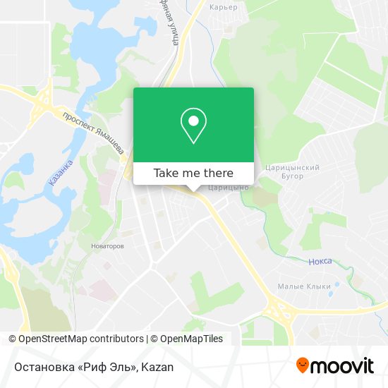 Остановка «Риф Эль» map