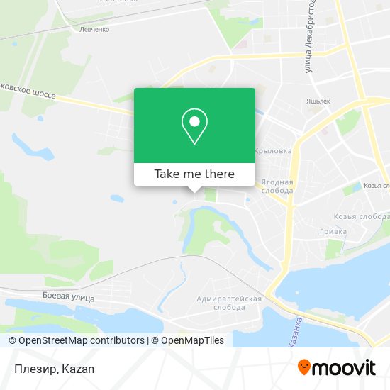 Плезир map
