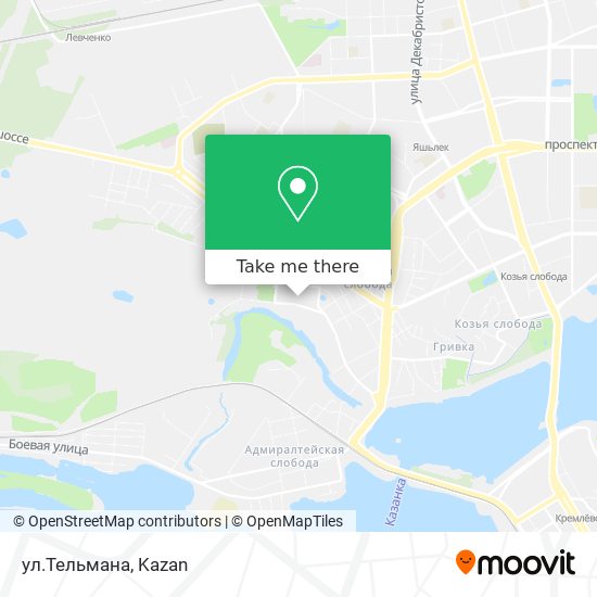 ул.Тельмана map