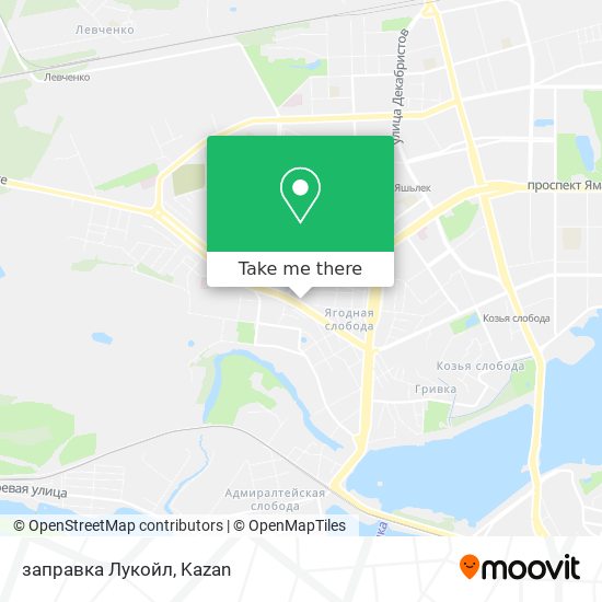 заправка Лукойл map