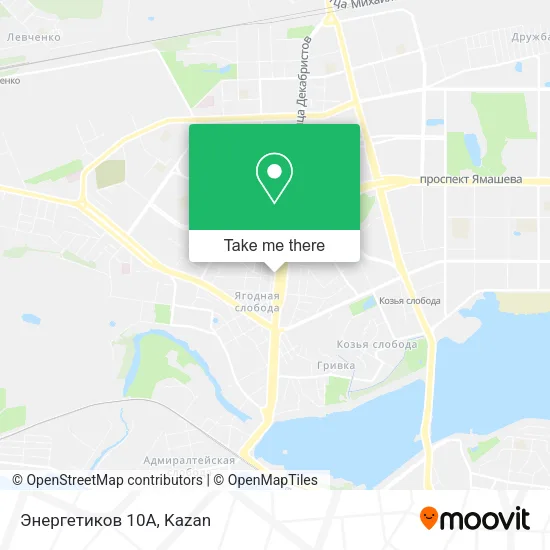 Энергетиков 10А map