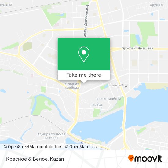 Красное & Белое map