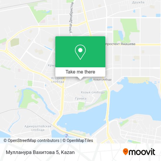 Мулланура Вахитова 5 map