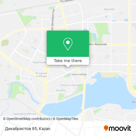 Декабристов 85 map