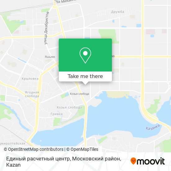 Единый расчетный центр, Московский район map