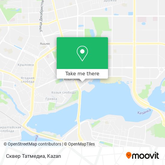 Сквер Татмедиа map