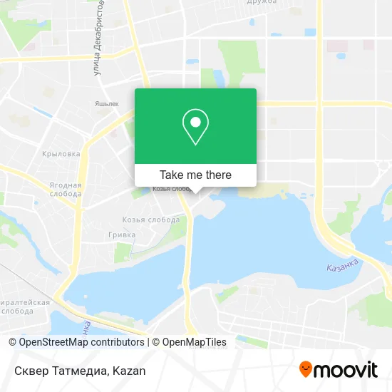 Сквер Татмедиа map