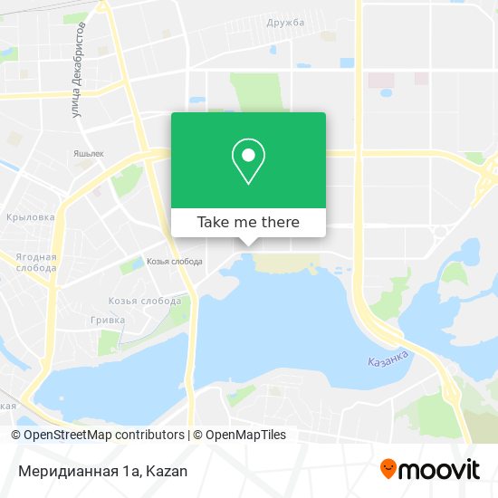 Меридианная 1а map