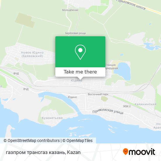 газпром трансгаз казань map
