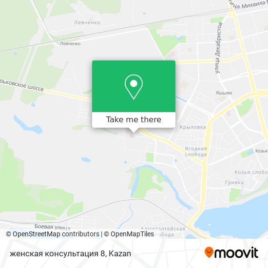 женская консультация 8 map