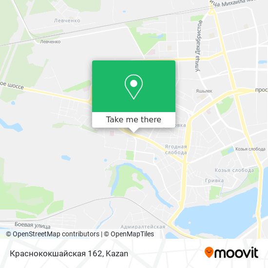Краснококшайская 162 map