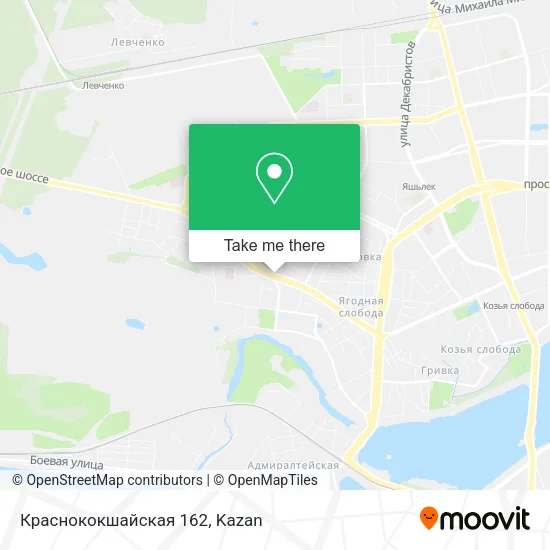 Краснококшайская 162 map